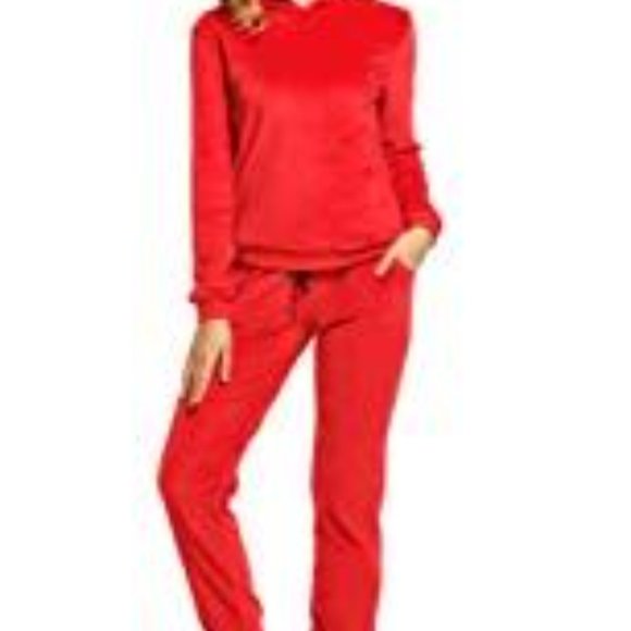 Women's Athletic Soft Hoodie Sweatpants Set - Picture 2 of 8